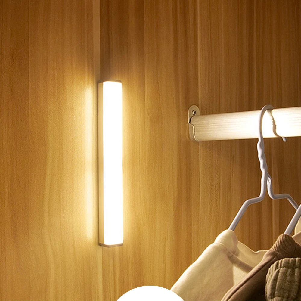 Luminária de LED com sensor de movimento 6/10 lâmpadas- cristaleira- armário-guarda-roupas- luminária de cama- escada- cozinha