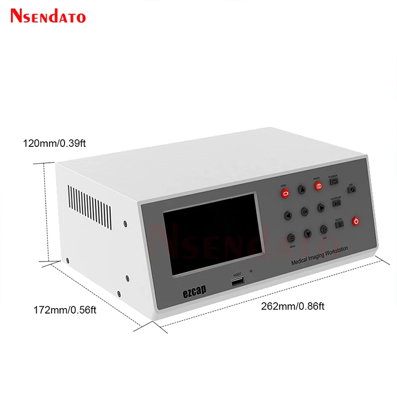 Ezcap292 4.3' TFT Screen Medical Imaging Workstation HDMI Video Capture Recorder Telemedicine teach Surgical for Live Streaming