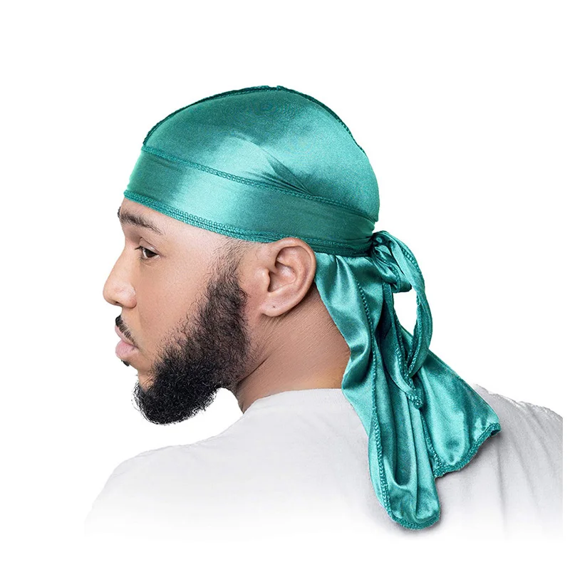 Cinghie Regolabili Durag A Coda Lunga Unisex Bandana Per Capelli