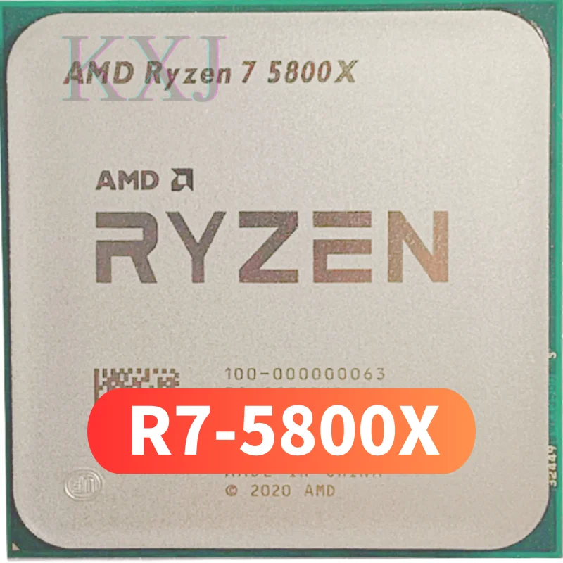 

Процессор AMD Ryzen 7 5800X R7 5800X 5800X 3,8 ГГц Восьмиядерный 16-поточный процессор 7 нм L3 = 32M 100-000000063 разъем AM4