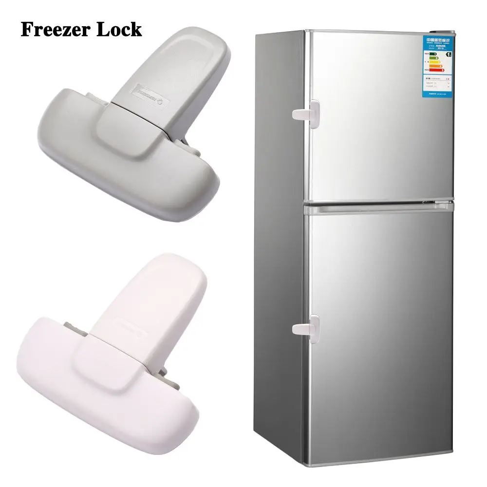 Toddler Kids Child Lock Cabinet Fridge Door Lock Freezer Lock Baby Safety Refrigerator Catch