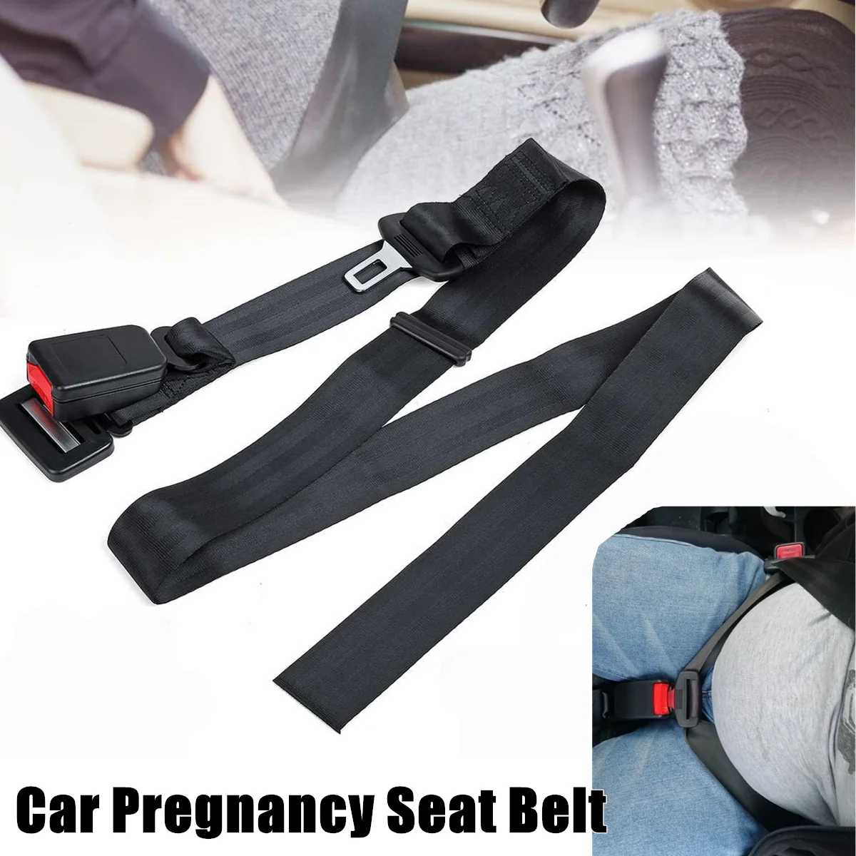 Adjustable Pregnancy Seat Belt Car Pregnant Woman Expectant Mother Car