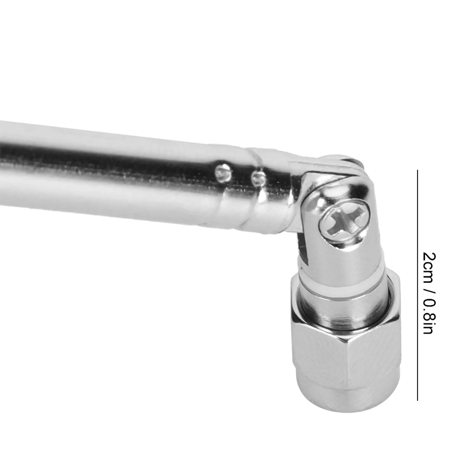 Antenne télescopique SMA mâle 40MHz-6G pour radio LimeSDR