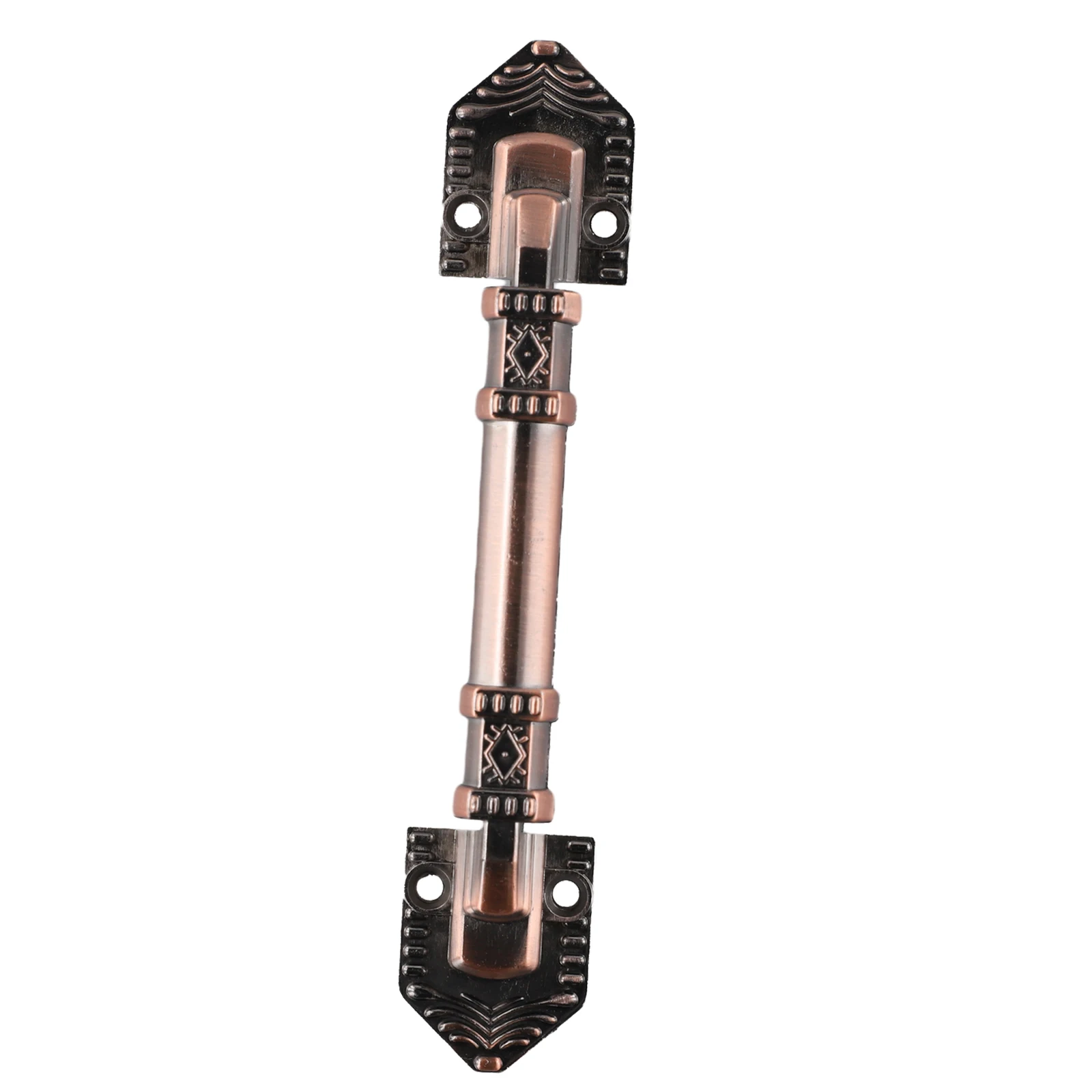 Description Picture 2 of itemEuropean Antique Exposed Aluminum Alloy Door Handle Push-Pull Door Handle The Brushed Polishing And High Temperature Hole Sealin