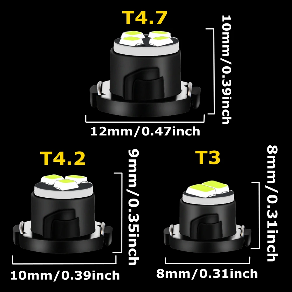  Ʈ LED  ڵ ׸ г  ǵ  , ڵ    Ŭ , 12V, T3 T4.2 T4.7, 10 