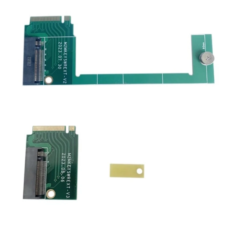 PCIE4.0 Transfer Board for Rog Ally Handheld SSD Adapter 90 Degrees M2  Transfercard Rog Ally Modified M2 Hard Drive for Rog Ally SSD Adapter