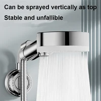 ขายึดหัวฝักบัวในห้องน้ำแบบถ้วยดูด, ตัวยึดหัวสเปรย์ฝนแบบไม่ต้องเจาะ, ฐานฝักบัวแขวนผนังแบบปรับได้อเนกประสงค์ 3