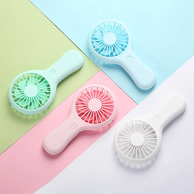 Handheld Usb Mini Fan Portable USB Charging Fan Creative Rechargeable Small Fan Catapult Pocket Hand-held Fan Offer Custom Logo