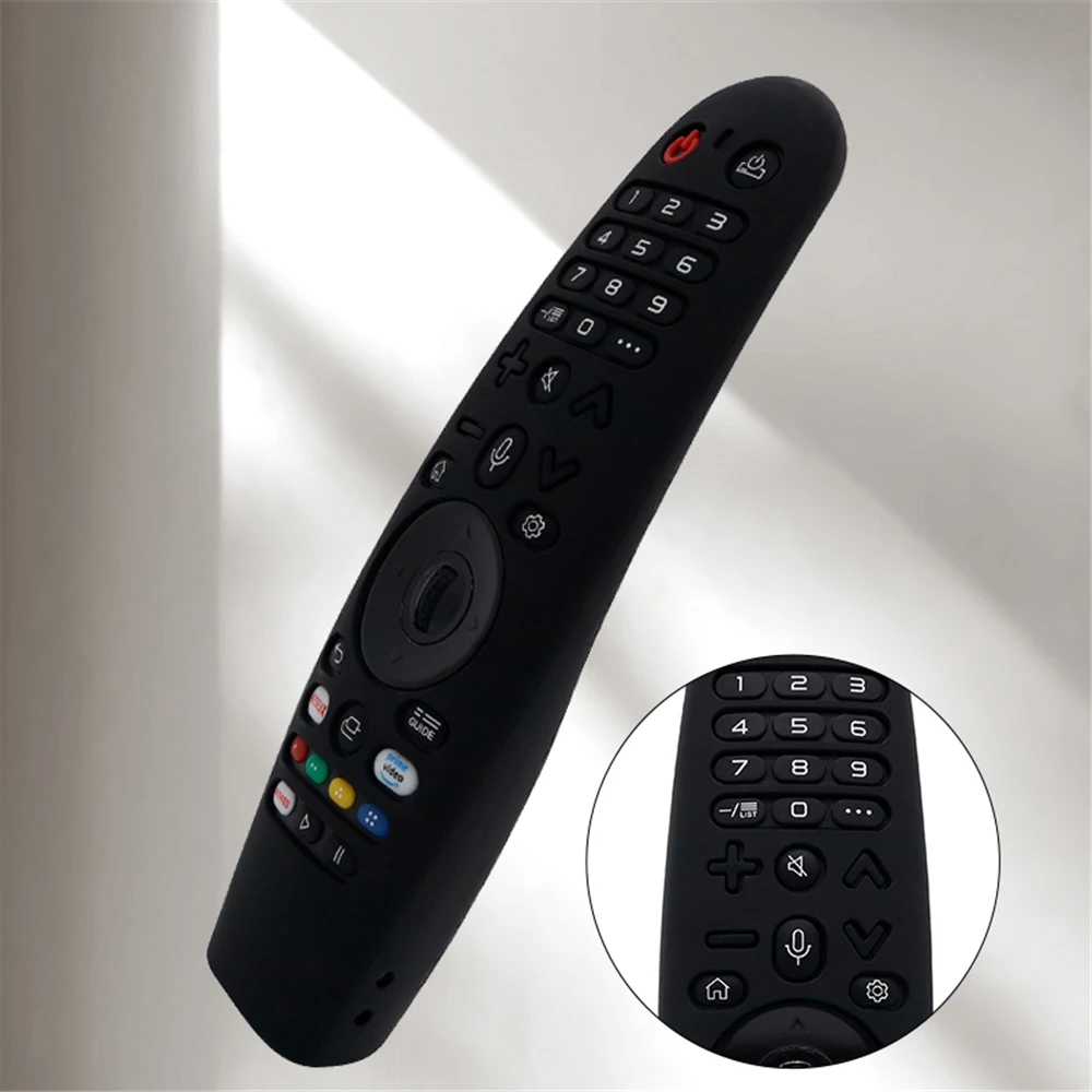 AN-MR600 AN-MR650A Skid-proof Magic Remote Control Case Smart TV Remote Control Case Silicone Shockproof Protective Cover