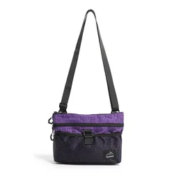 Unisex Lightweight Crossbody and Shoulder Bag - Versatile Casual Style (PURPLE)