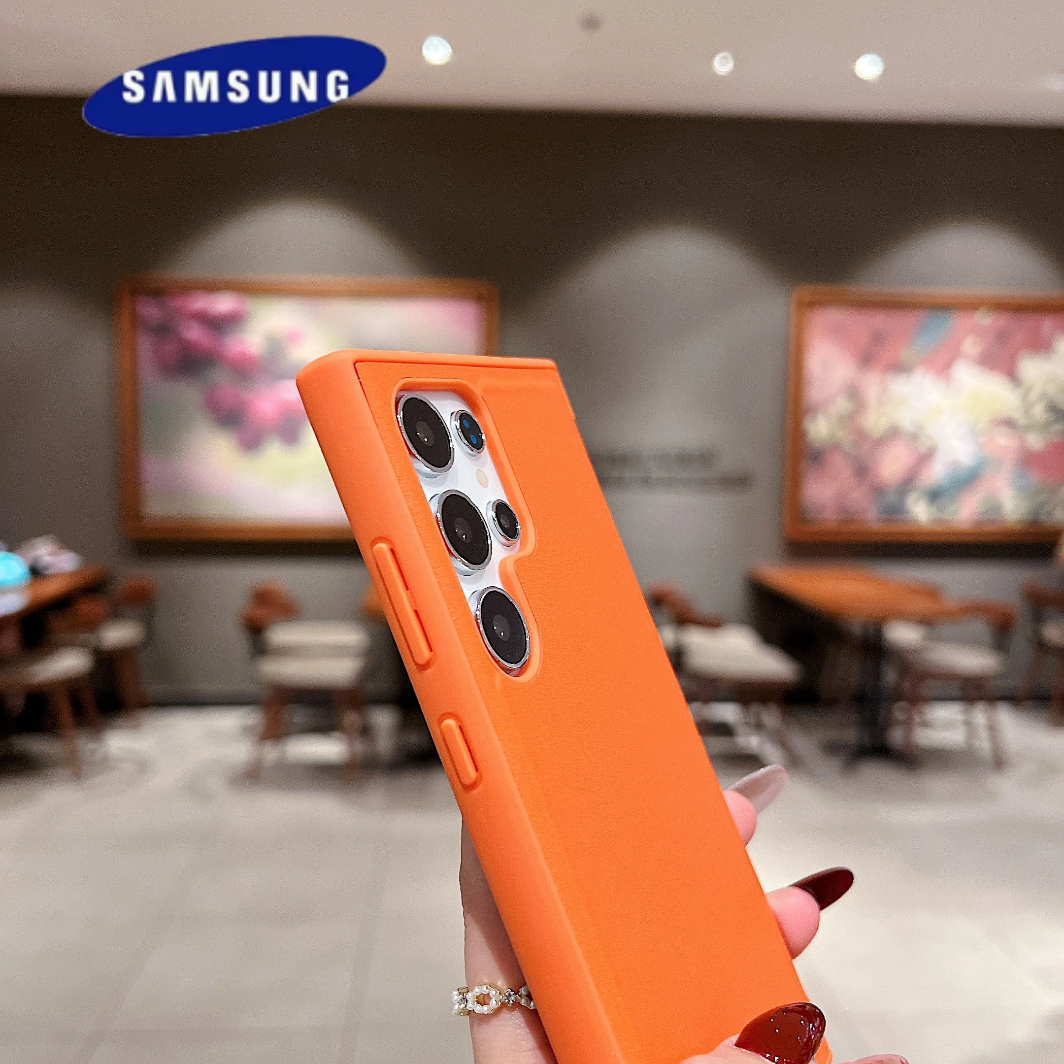 Leather Flip Cover with Screen Protection
