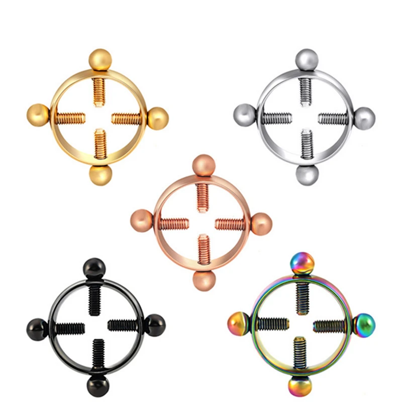 A Pair Erotic Toys Adult Games Nipple Stimulator Stainless Steel Nipple Clamps Sex Toys For Couple Breast Clips Bdsm Bondage sex party toys erotic sex toy sex toys nipple clamp sex bondage toys