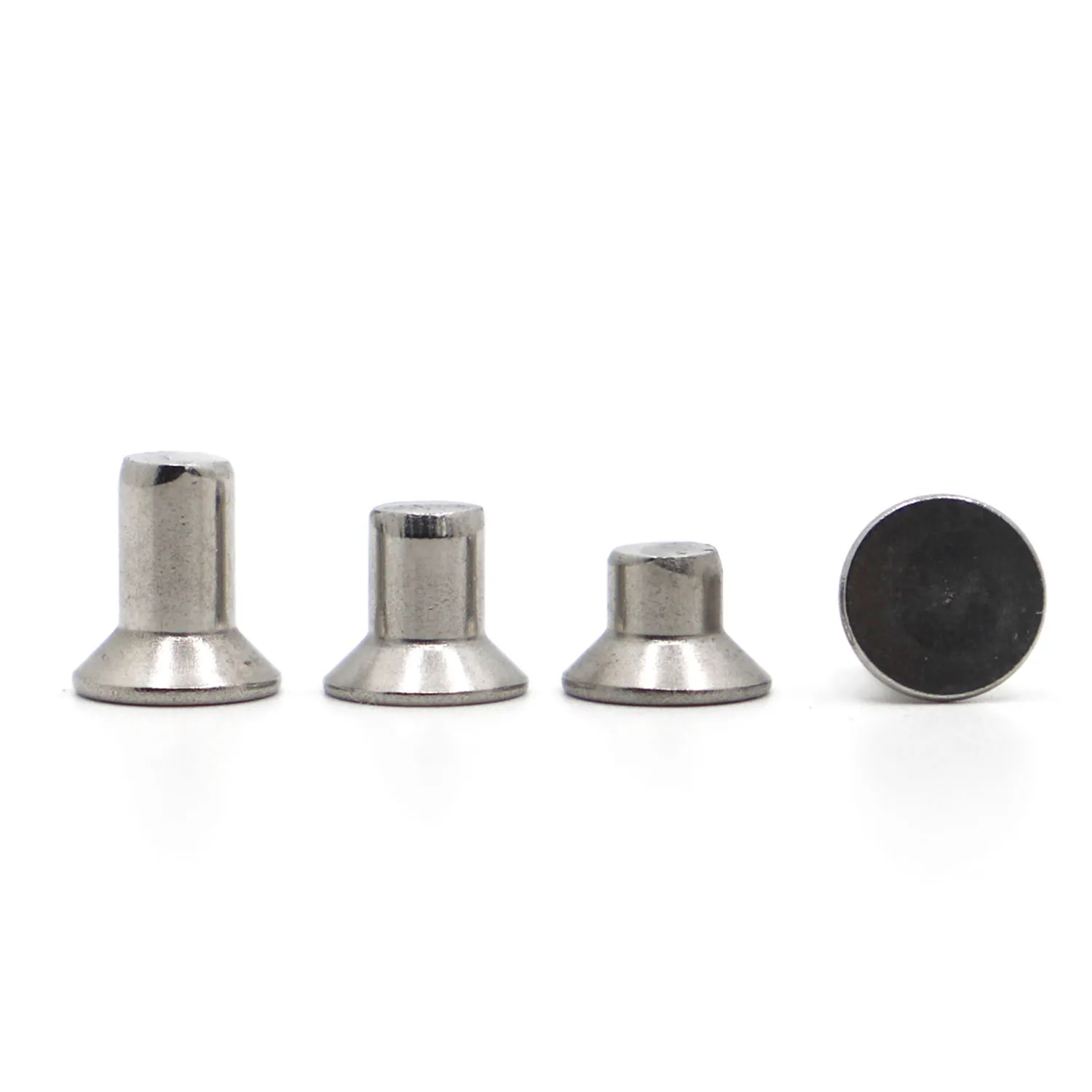 M2 M2.5 M3 M4 M5 M6 Countersunk Head Rivets 304 Stainless Steel Solid Rivet GB869 10-50pcs rivets and fasteners rivets and screws
