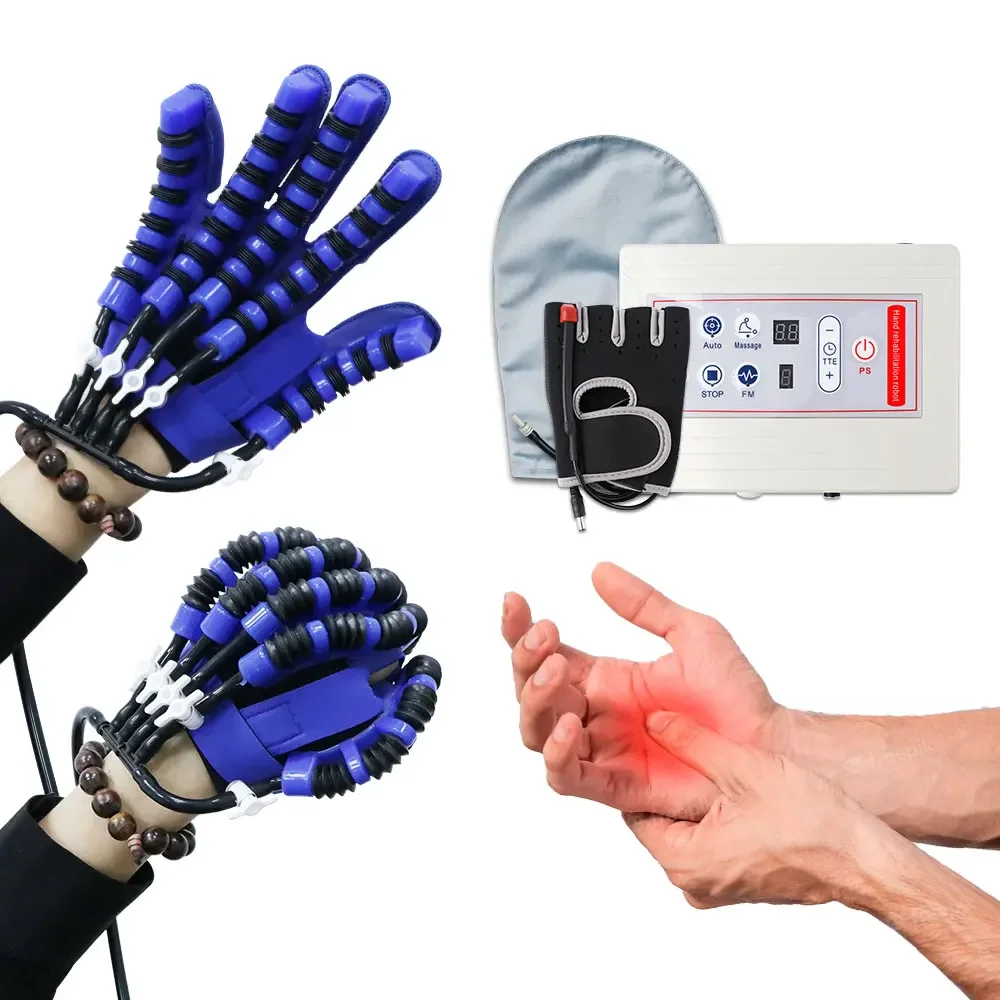 

Intelligent Rehabilitation Robot Gloves Stroke Hemiplegia Cerebral Infarction Training Device Finger Exerciser Hand Function rec