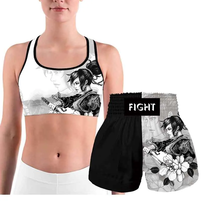 Muay Thai shorts Kickboxing pants children adult breathable MMA Brazilian Jiu-jitsu training combat boxing shorts women's fitness