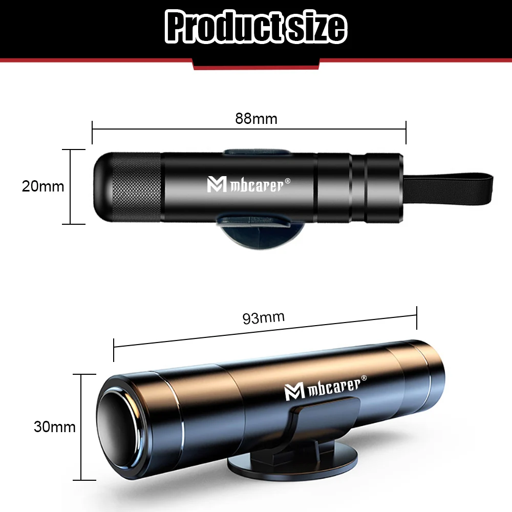 2in1 Alloy Car Safety Hammer Seat Belt Cutter With Car Phone Number Card Window Breaker Escape Emergency Hammer Rescue Tool mini emergency hammer,emergency window breaker,escape hammer