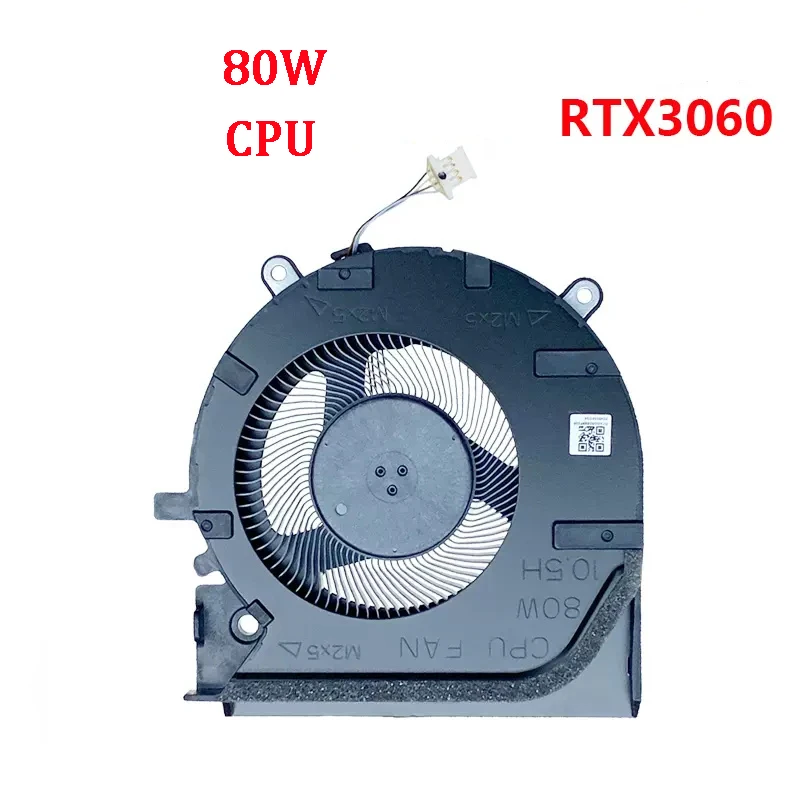 CPU + GPU Cooling Fan For HP Victus RTX3060 - Replacement Fan DC5V 80W