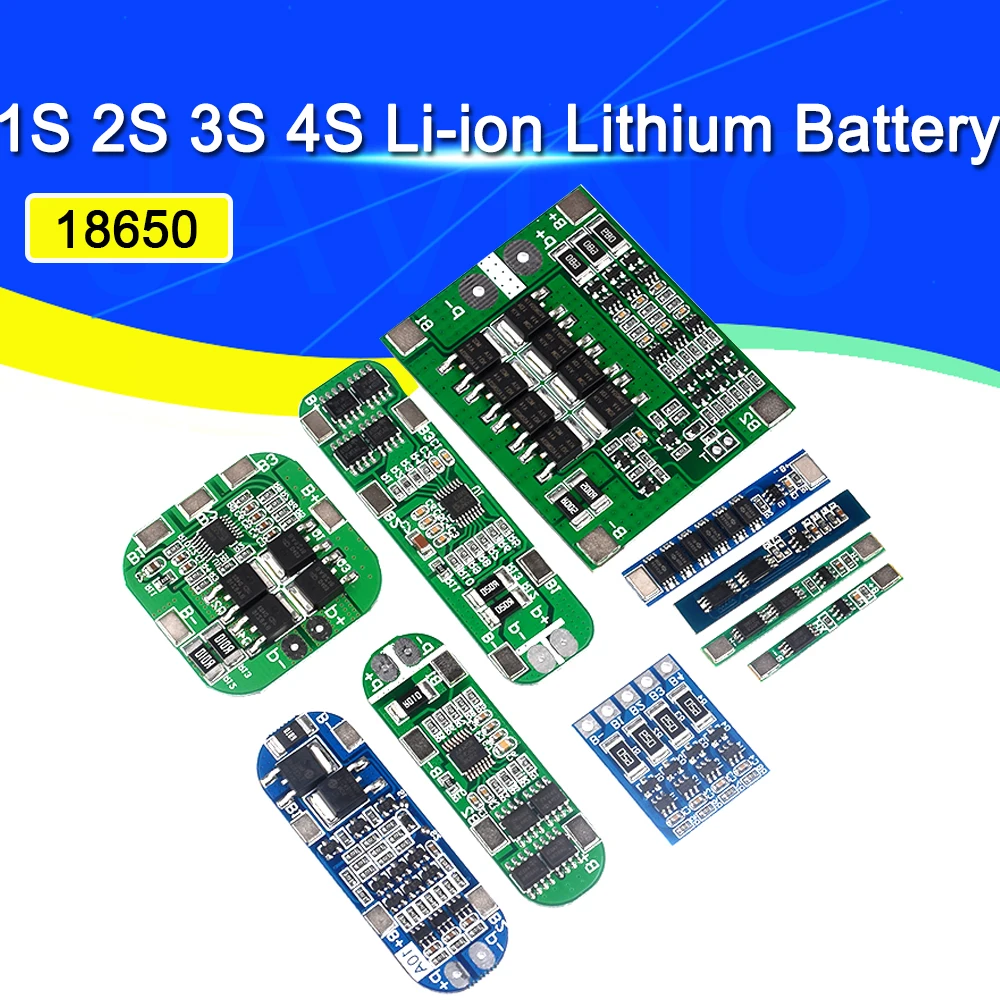 1S 2S 3S 4S 3A 20A 30A Li-ion Lithium Battery 18650 Charger PCB BMS ...