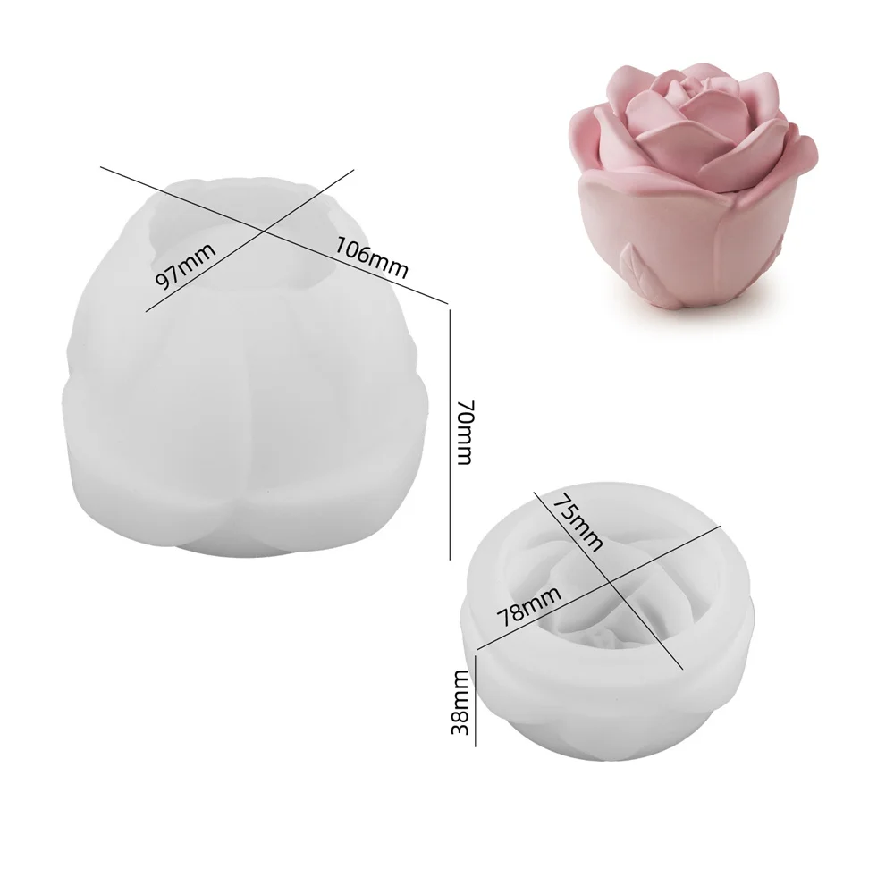 Moule Boucle D'oreille Resine SLXLYH Moules En Silicone Pour Pots De Fleurs En Forme De Corps Humain, Moules En Résine époxy, Porte-bougies, Pot De Ciment - Moule En Silicone Pour Décoration D'intérieur