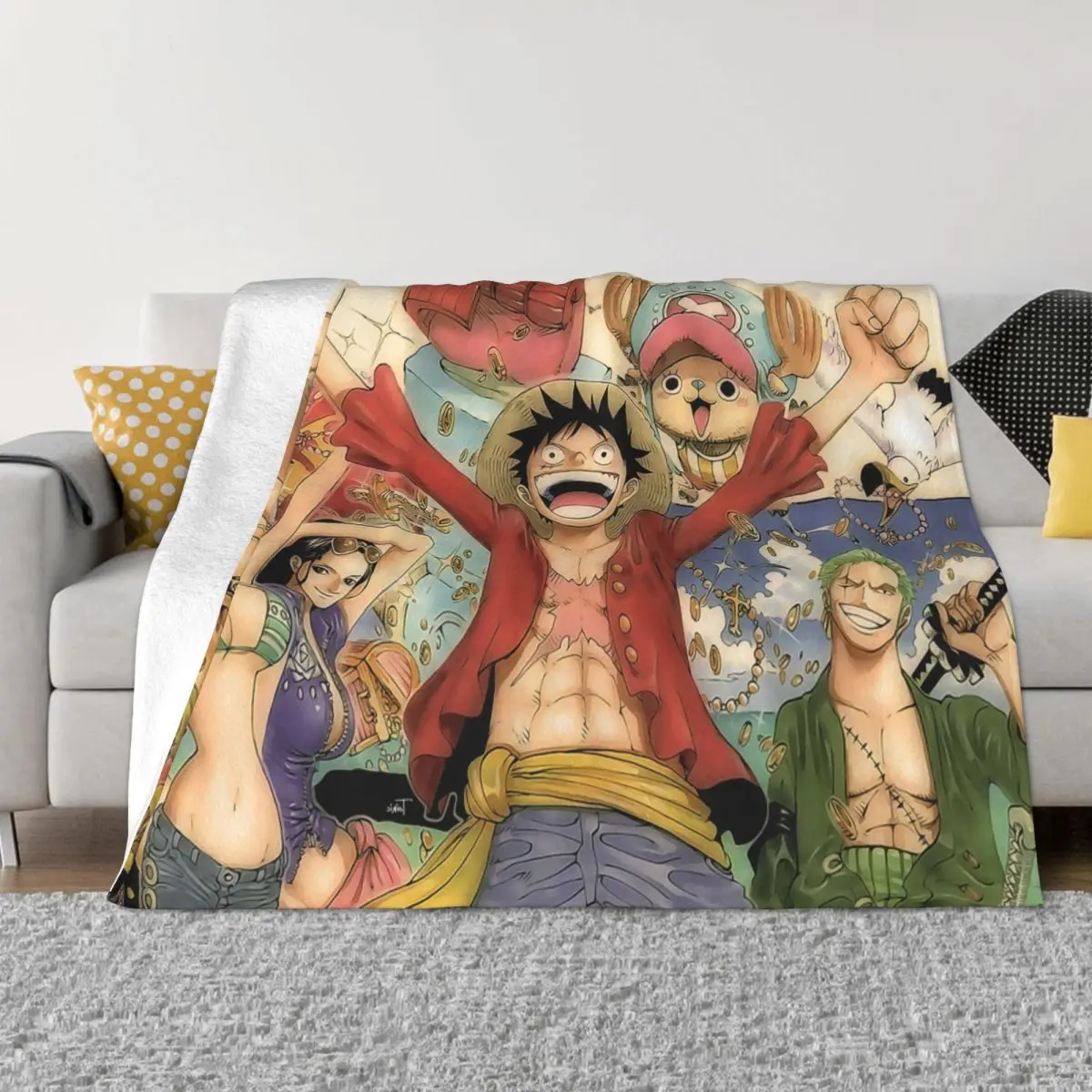 

Japanese Japan Anime Blankets Manga Flannel Throw Blankets Bed Sofa Personalised Lightweight Bedspreads