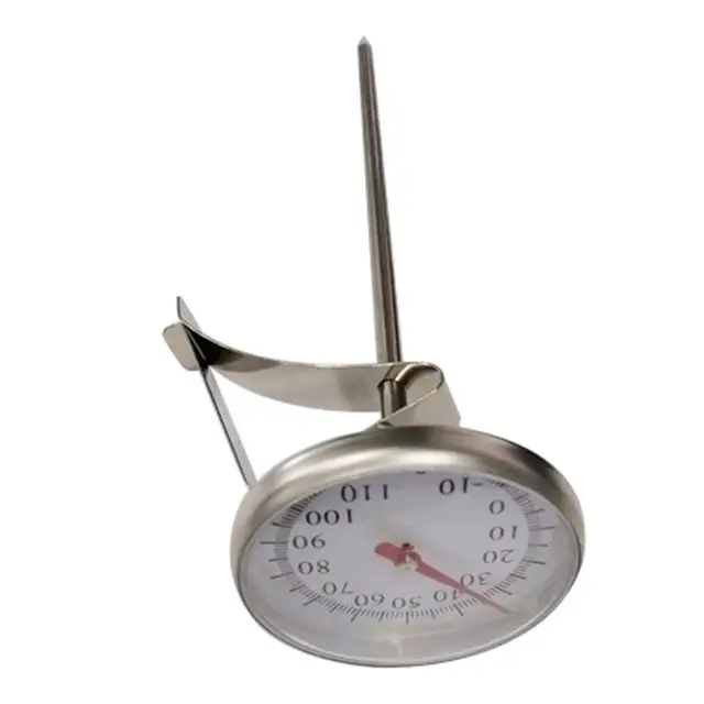 Biztonságos Rozsdamentes Acél Érzékelő Főzés Tejeledel Kávéhőmérő, Nagy Tárcsával - Image 6