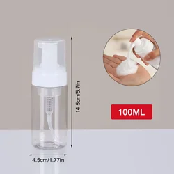 Compact 1oz Foam Pump Dispenser for Travel and DIY Cleansers (100ml)