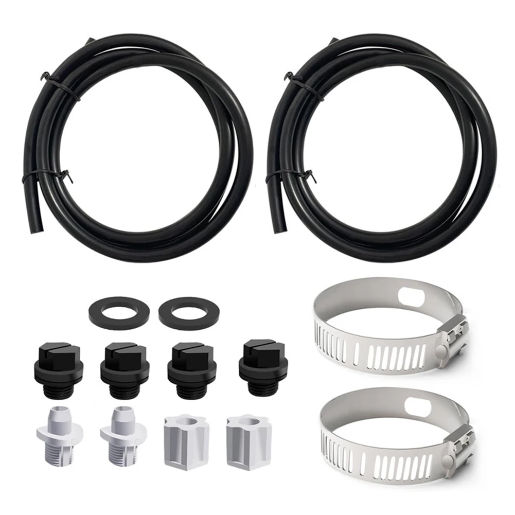 

Pool Off-Line Chlorinator Tubing Kit Tubing Feeder Connection Pack Saddle Clamp Drain Plug Pools And Spas Part