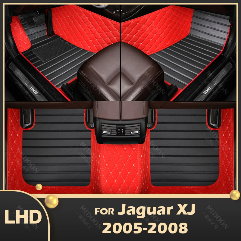 

Car floor mats for Jaguar XJ 2005 2006 2007 2008 Custom auto foot Pads automobile carpet cover