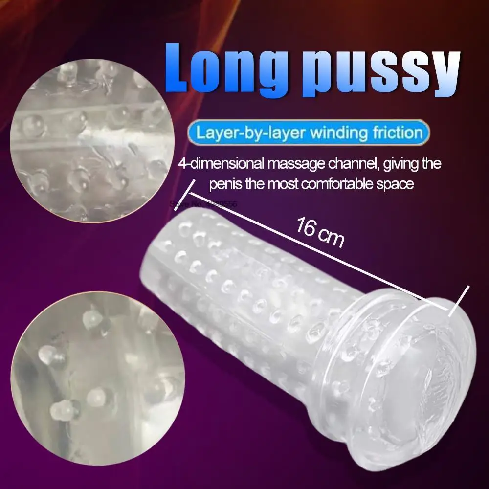 Speeds Male 5*3 Masturbator Automatic Telesopic & Sucking Long Distance Thrusting Masturbators Adul_voghion.com