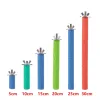 Pet Claw Grinding Stick Bird Cage Perch Stand Stick Parrot Stand Rod Claw Grinding Cleaning Toy Bird Perch Stand Random Colors 4