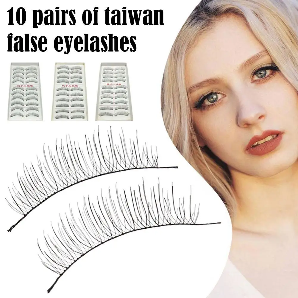 Makeup False Eyelashes Fluffy Natural Eyes Would Look Bigger Hot Selling Eyelashes Greater Flexibility  Natural Eyelashes