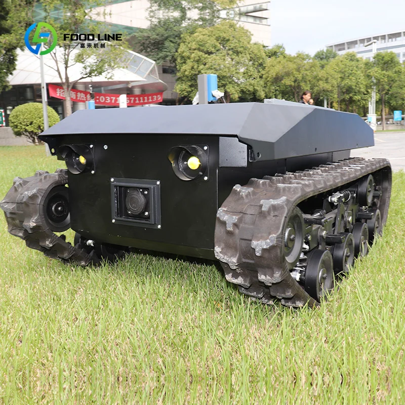 Telaio Robot Personalizzato da 300 kg per Semina, Diserbo, Taglio Laser, Robot Agricolo Autonomo per Fattoria - immagine 5