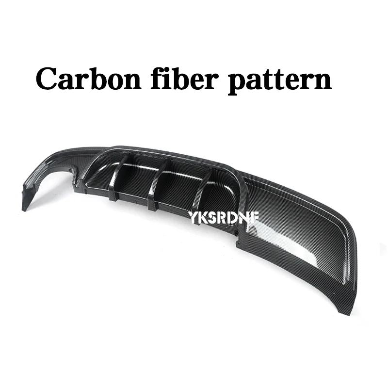 For Bmw E82 E88 M Performance Style Rear Diffuser Rear Bumper Lip Splitter 1 Series 120d 125d 130i 135i M-TECH 2007-2014 Tuning