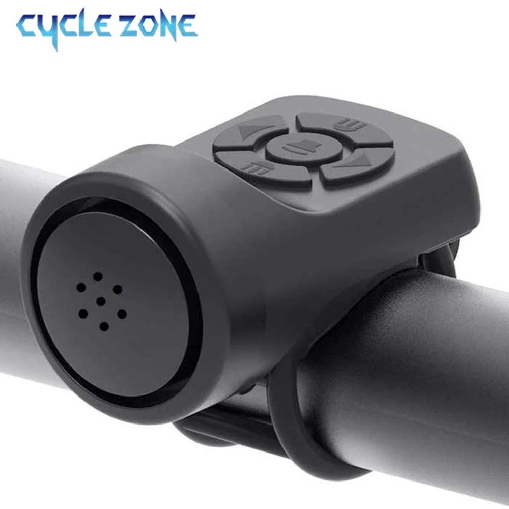 BicycleElectricHornUSBRechargeableBicycleCyclingBellSpeaker