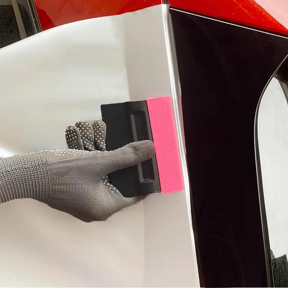 Car Accessories Tinting Tool Vinyl Film Applicator Magnetic Microfiber Felt Squeegee Window Pro Tint Car Wrap No Scratch Scraper