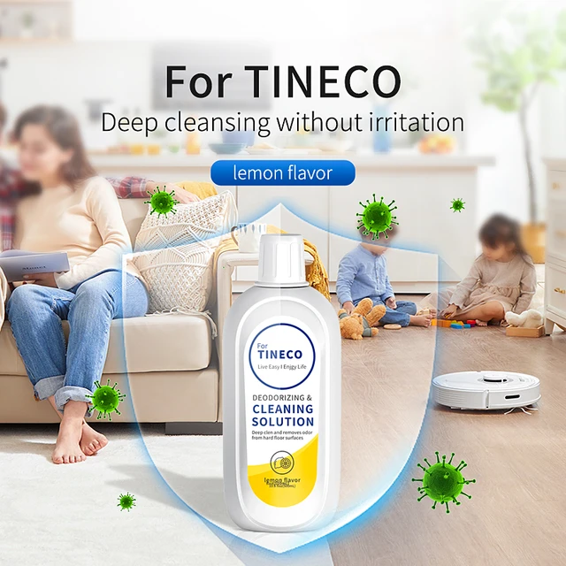 Floor Cleaning Liquid Solution Lemon Flavor 500ml For Tineco FLOOR ONE  S5/S3/IFLOOR3/IFLOOR2/IFLOOR SERIES Vacuum Robot Parts - AliExpress