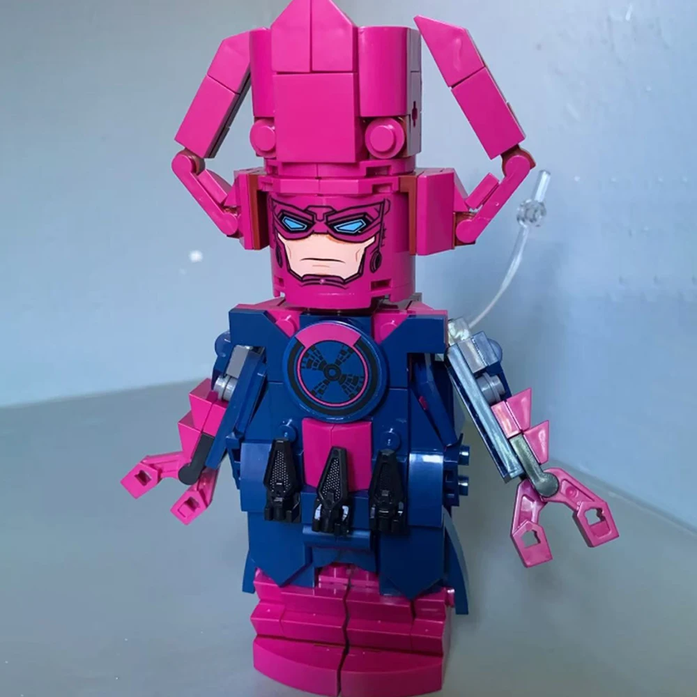 MOC 227Pcs Hot Famous Hero Movie Moc Galactus Character Figures Model Custom Puz