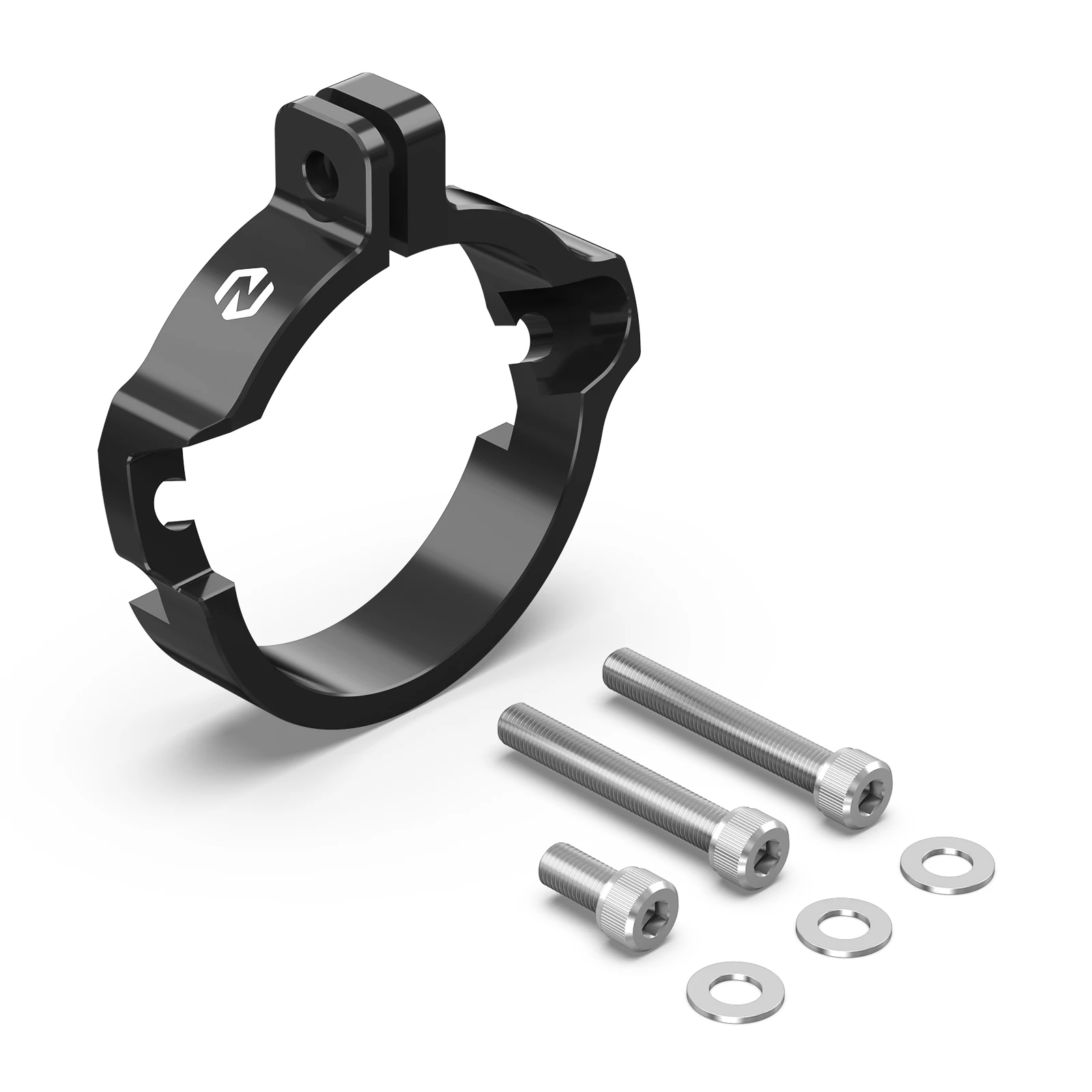 NICECNC Auspuff-Schalldämpferrohrschutz mit Flanschen für KTM EXC 300 250 XCW 2024 2025, passend für Husqvarna TE 300 und GasGas EC 300 – Detail 8