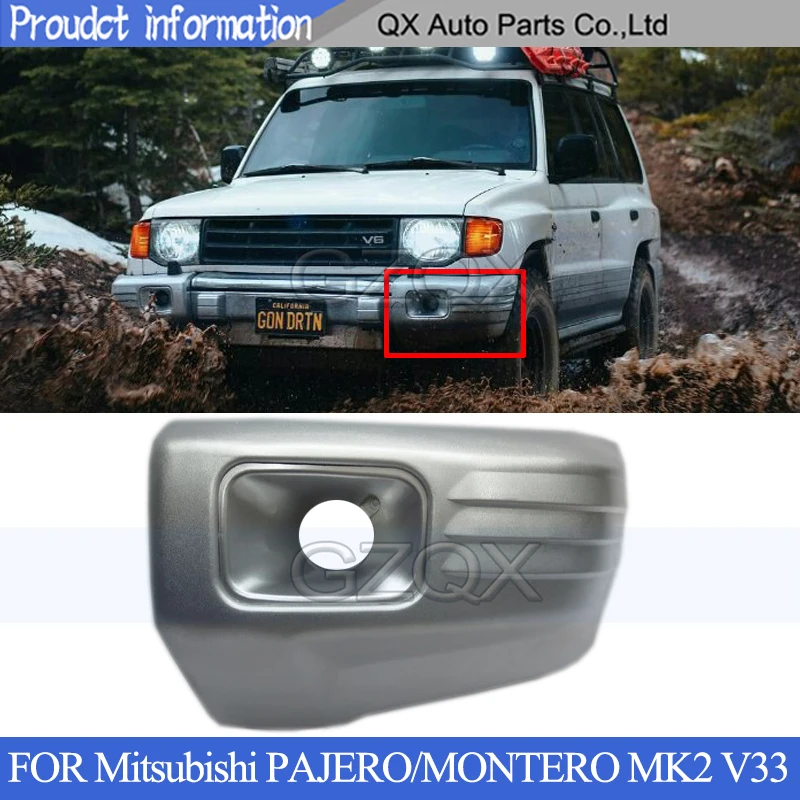 CAPQX Front Bumper corner kit Mitsubishi PAJERO / MONTERO MK2 V33 1990-2000 Bumper corner kit Front