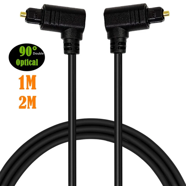 Cavo Ottico Toslink Angolato 90° - 1.5m Blu, Perfetto Per TV, Soundbar E Impianti Audio - Foto 11