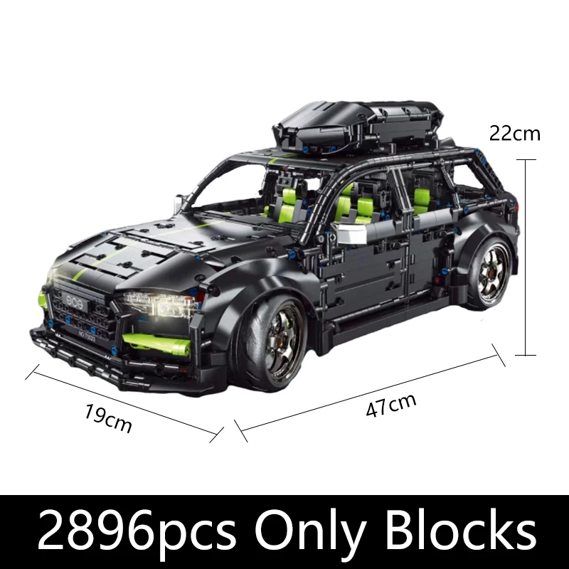 2896pcs only blocks