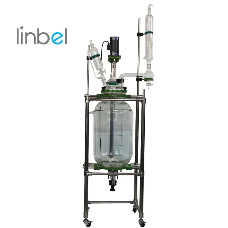 

lab laboratory large S212-20L glass reactor 2019 hot sale