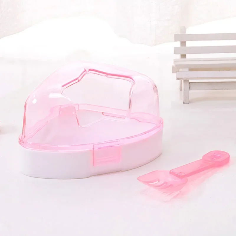 Pet Hamster Box Bath Sand Room House 1pc