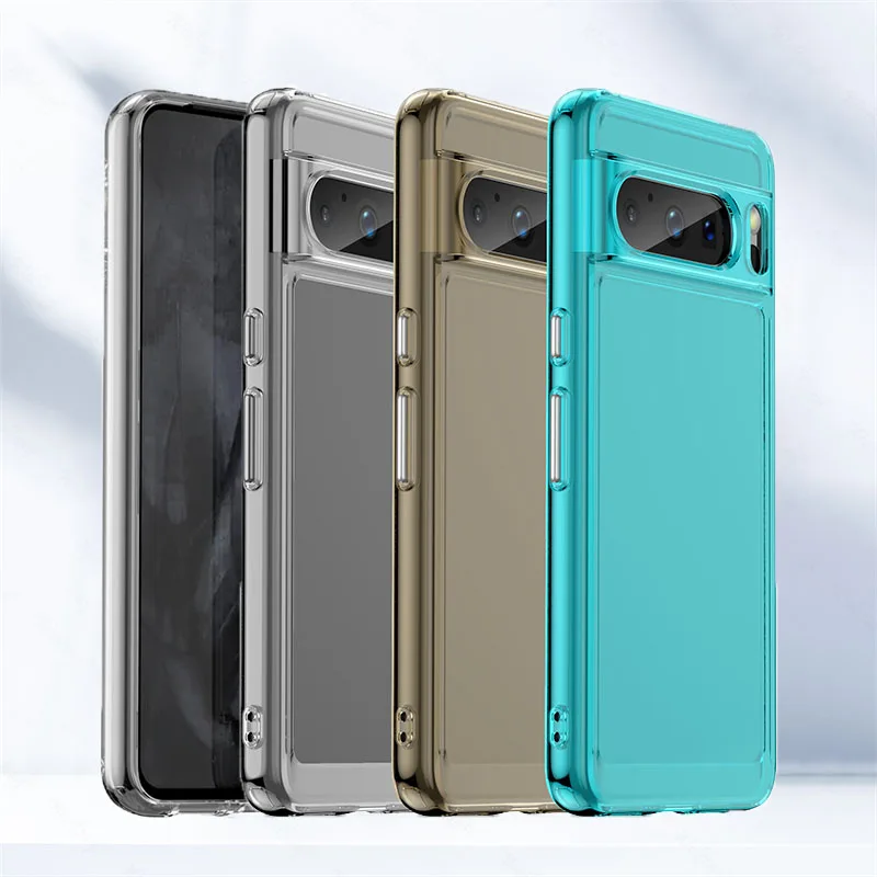 Per Google Pixel 8 Pro Custodia In Silicone Trasparente Tpu Antiurto Cover Pixel 8 Pro Custodia Protettiva Per Telefono Nuovo Per Pixel 8 Pro Cover