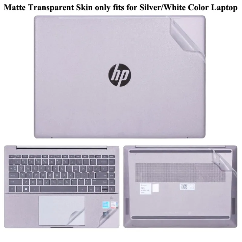 HP 파빌리온 14 플러스 X360 2in1 버전 14-ek 14-eh 14-ew 14-ey 14-dv 커버 필름용 프리컷 무잔류 노트북 비닐 스킨 스티커
