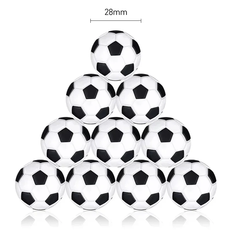 Interactive Soccer Table Balls, Fun Replacement Set for Family Game Nights, Pack of 10