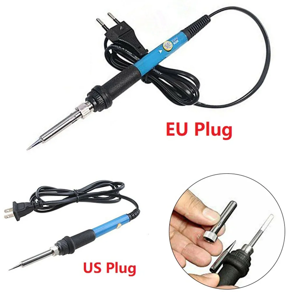 hot stapler plastic welder Soldering Iron Electric Adjustable Temperature Controlled Soldering Irons 60W Solder Station Soldering Iron Tips Welding Tools hot air station