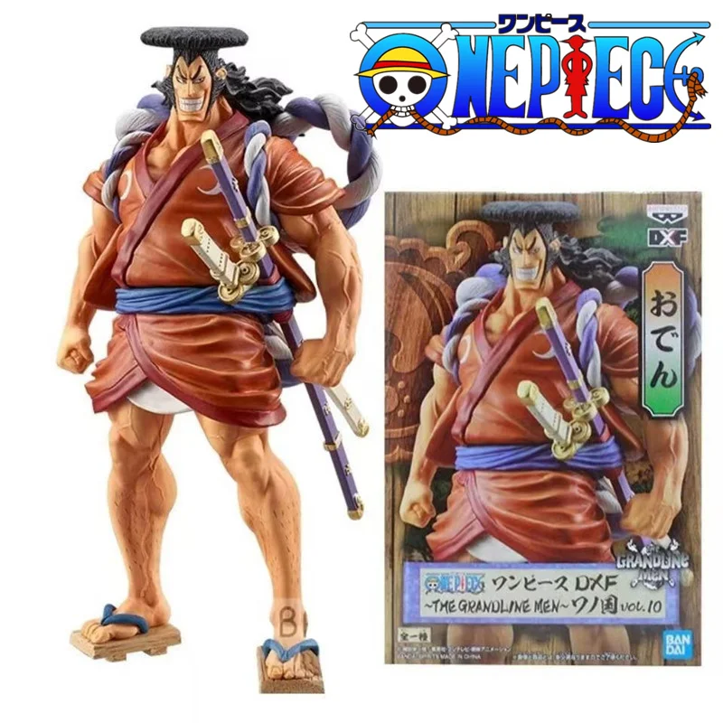 Bandai figura de acción de One Piece Dxf Grand Line Kozuki Oden Country