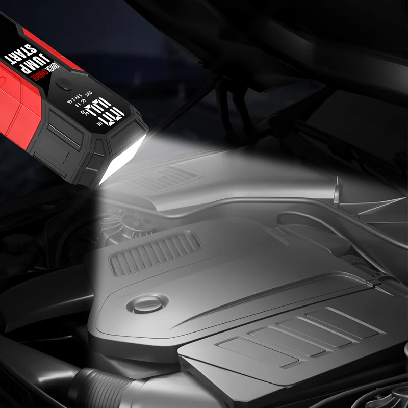 NJBESTJOY Car Jump starter Emergency lighting supply mobile phone charging suitable for both diesel dnd gasoline vehicles DN131