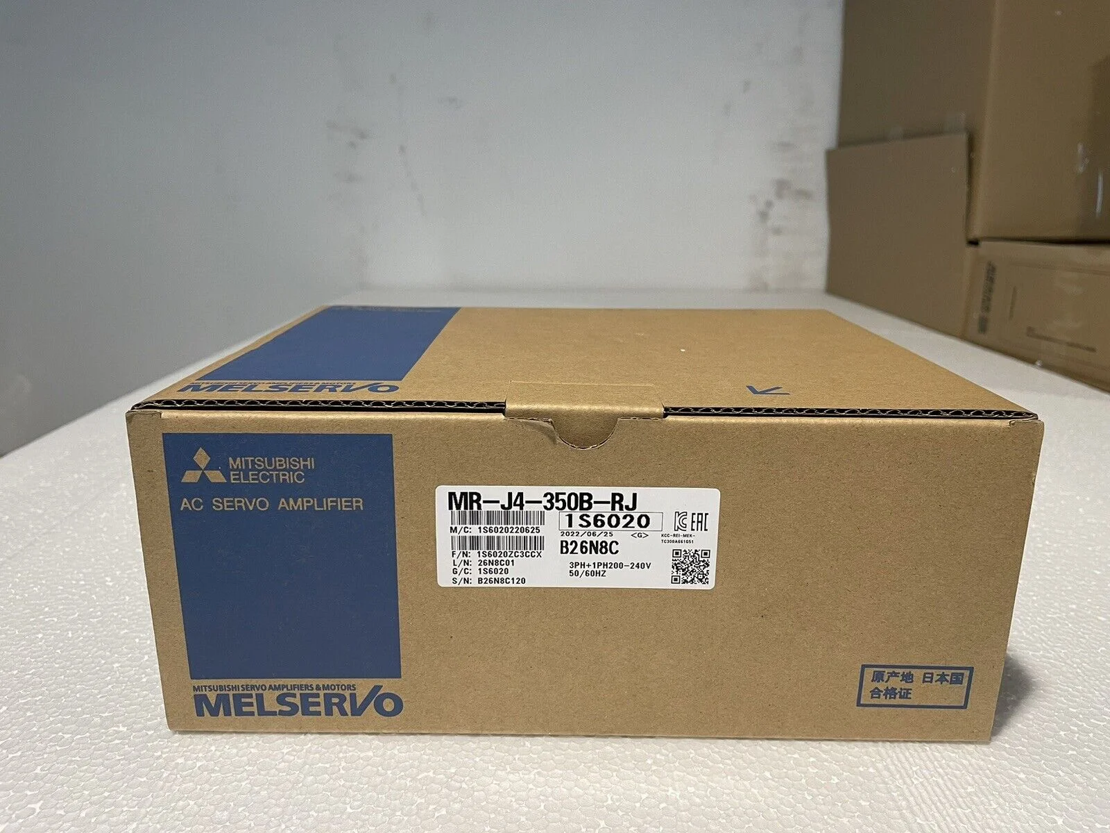 

MR-J4-350B-RJ Servo Amplifier New In Box Warranty 1 Year Fast Shipping